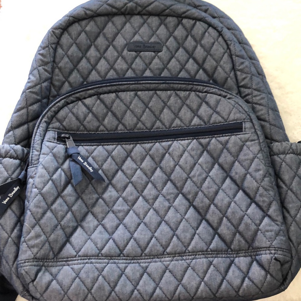 Vera Bradley blue jean backpack. Never used.